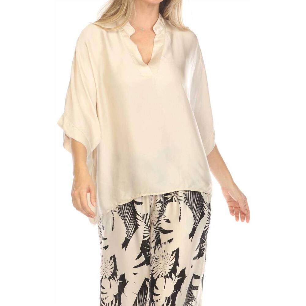 NEW FLORA ASHLEY not ordinary blouse in off white